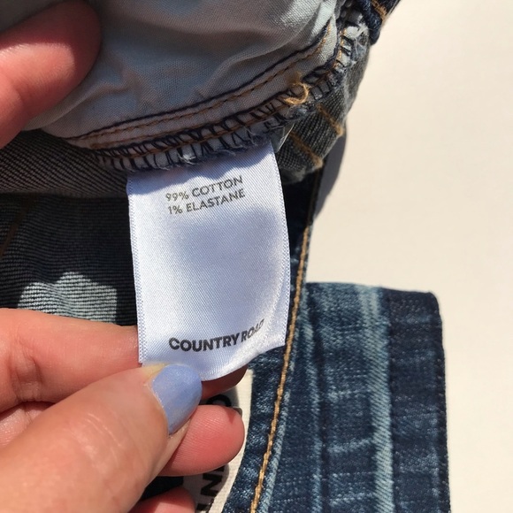 Country Road Australia Womens Jeans High Waist Straight Leg Mom Jean Ankle XS - Picture 6 of 8